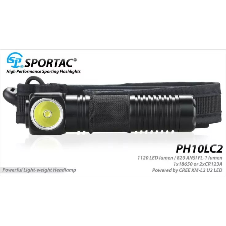 Sportac PH10LC2 Head Torch 1 Sportac PH10LC2 Head Torch