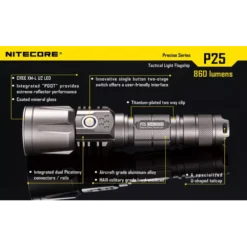 Nitecore P25 Smilodon -Outdoor Gear Pro 10 70