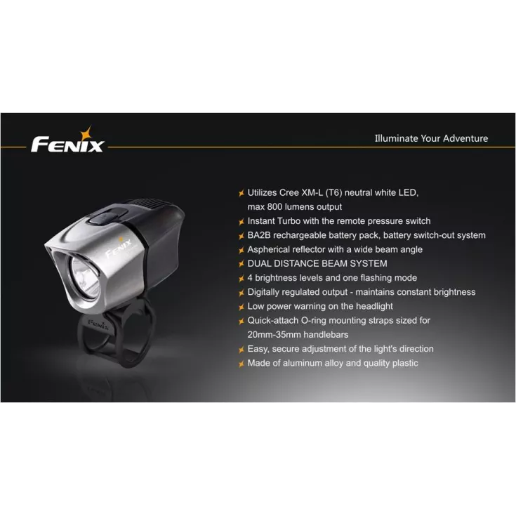 Fenix BTR20 Bike Light 2 Fenix BTR20 Bike Light - Image 2