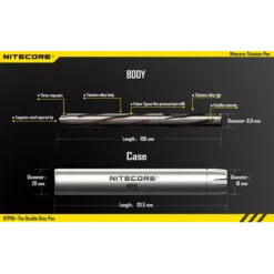 Nitecore NTP10 Titanium Pen -Outdoor Gear Pro 11 63