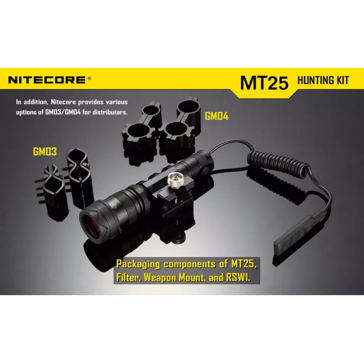 Nitecore MT25 Hunting Kit 4 Nitecore MT25 Hunting Kit - Image 4