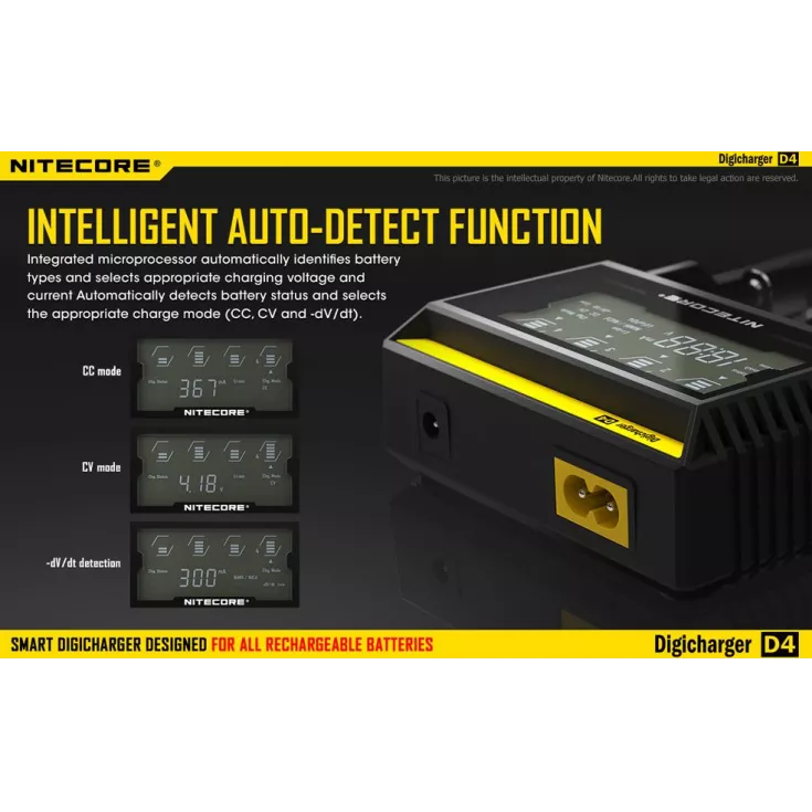 Nitecore Digicharger D4 EU 3 Nitecore Digicharger D4 EU - Image 3