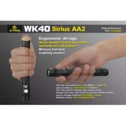 XTAR WK40 -Outdoor Gear Pro 3 7