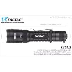 Eagletac T25C2 XM-L2 -Outdoor Gear Pro 4 95