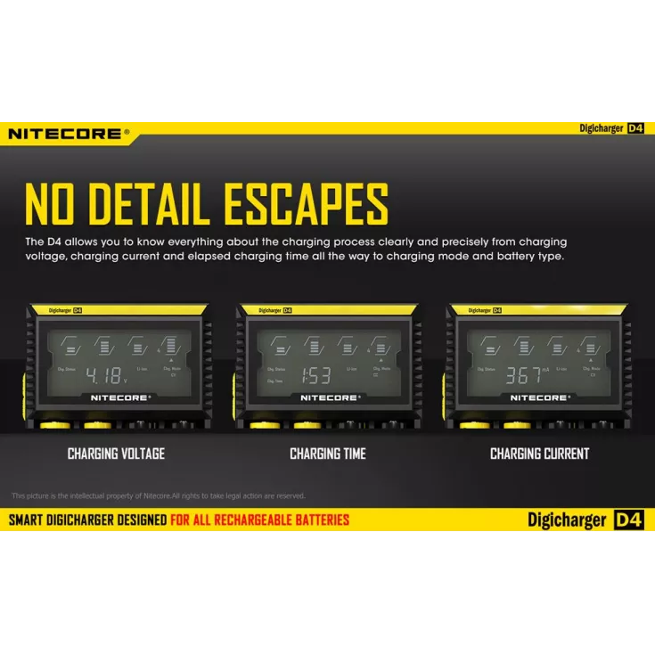 Nitecore Digicharger D4 EU 7 Nitecore Digicharger D4 EU - Image 7