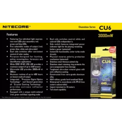 Nitecore CU6 Chameleon -Outdoor Gear Pro 8 96