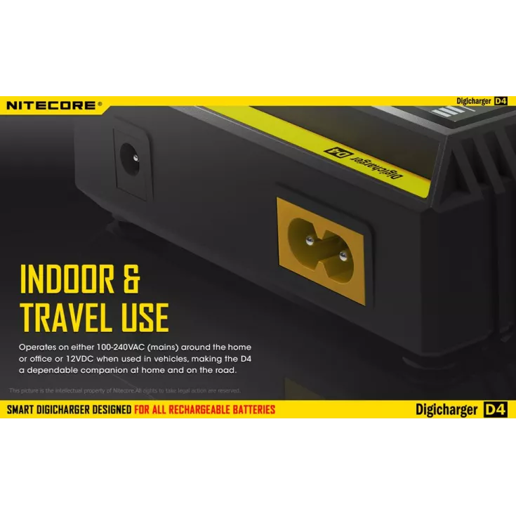 Nitecore Digicharger D4 EU 10 Nitecore Digicharger D4 EU - Image 10