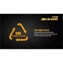 Fenix ARB-L18 18650 3500U Battery -Outdoor Gear Pro ARB L18 3500U 6