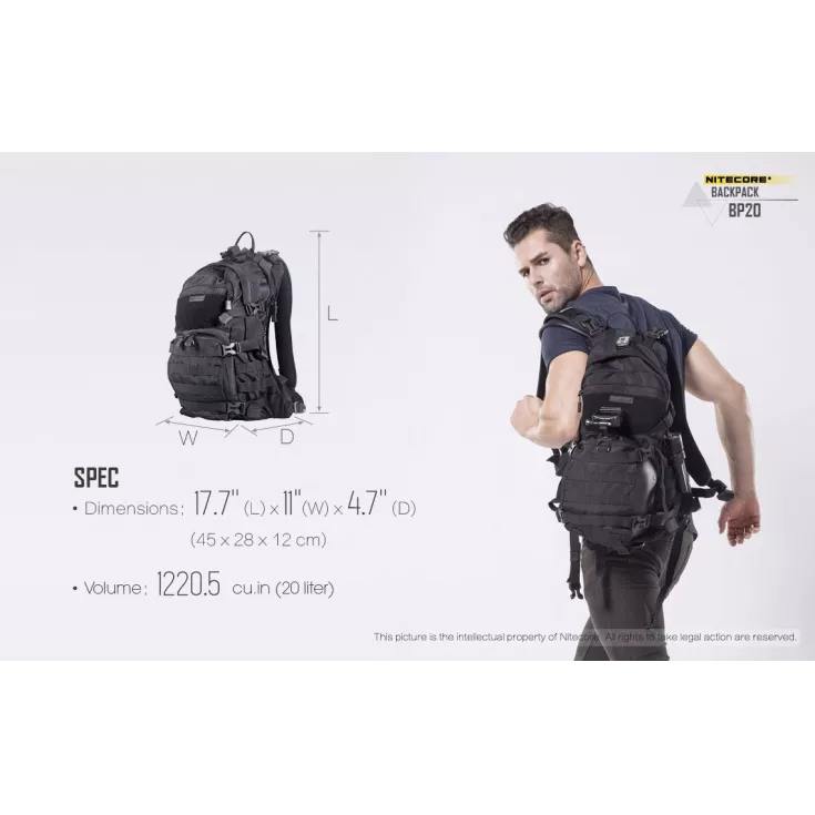 Nitecore BP20 Backpack 11 Nitecore BP20 Backpack - Image 11