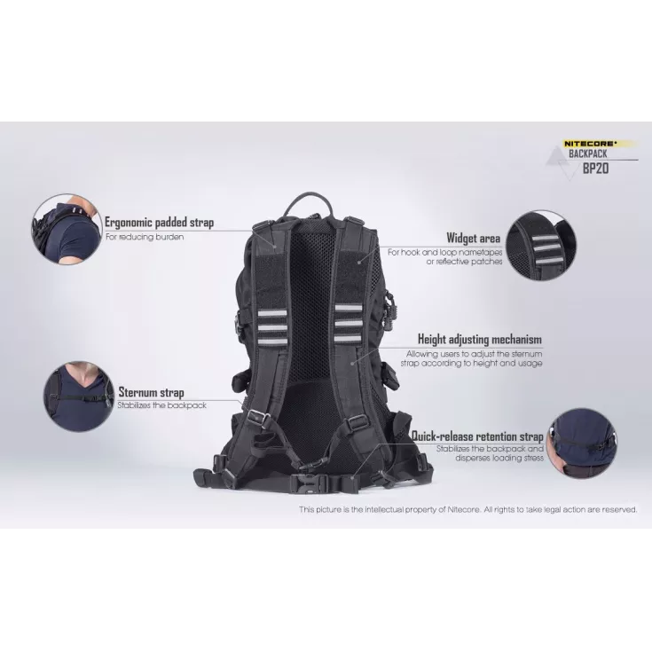 Nitecore BP20 Backpack 6 Nitecore BP20 Backpack - Image 6
