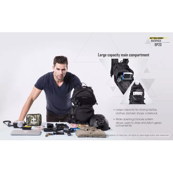 Nitecore BP20 Backpack 5 Nitecore BP20 Backpack - Image 5