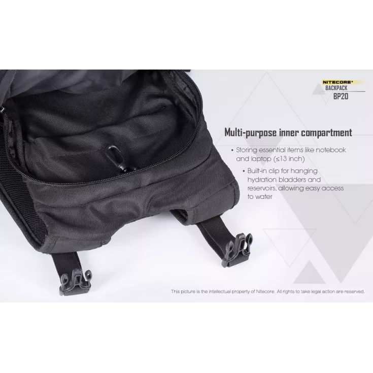 Nitecore BP20 Backpack 7 Nitecore BP20 Backpack - Image 7