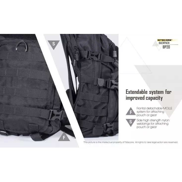 Nitecore BP20 Backpack 10 Nitecore BP20 Backpack - Image 10