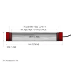 TEC Accessories D-Cache With Compass -Outdoor Gear Pro D Cache 7