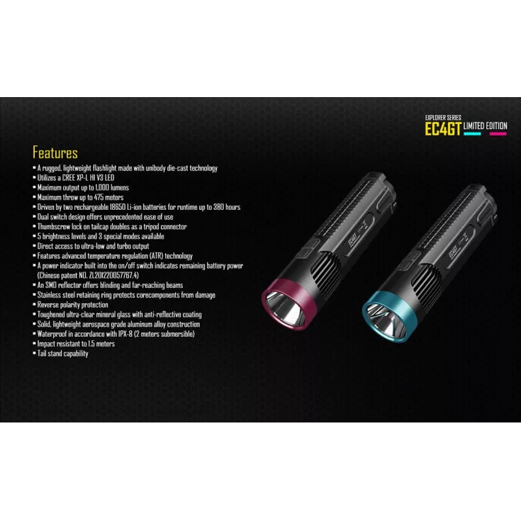 Nitecore Limited Edition EC4GT 12 Nitecore Limited Edition EC4GT - Image 12