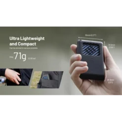 Nitecore EMR06 Portable Electronic Repeller -Outdoor Gear Pro EMR 03