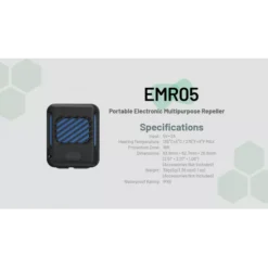 Nitecore EMR05 Portable Electronic Multipurpose Repeller -Outdoor Gear Pro EMR05 12