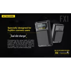 Nitecore FX1 Fujifilm Camera Charger -Outdoor Gear Pro FX1 2