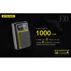 Nitecore FX1 Fujifilm Camera Charger -Outdoor Gear Pro FX1 3