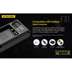 Nitecore FX1 Fujifilm Camera Charger -Outdoor Gear Pro FX1 4