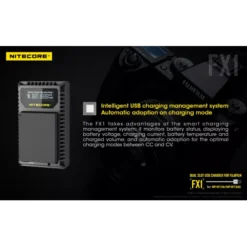 Nitecore FX1 Fujifilm Camera Charger -Outdoor Gear Pro FX1 5