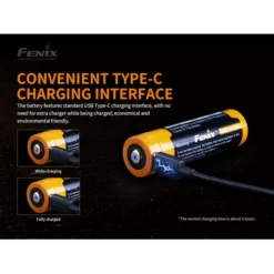 Fenix ARB-L21-5000U 21700 Battery -Outdoor Gear Pro Fenix ARB L21 5000UU 21700 3