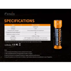 Fenix ARB-L21-5000U 21700 Battery -Outdoor Gear Pro Fenix ARB L21 5000UU 21700 7