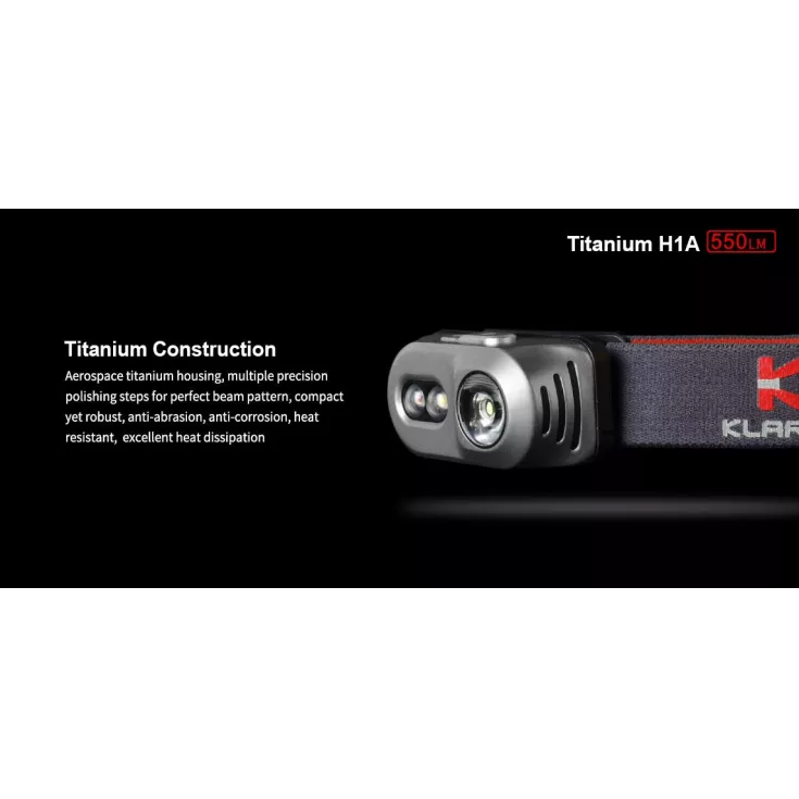 Klarus H1A Titanium 3 Klarus H1A Titanium - Image 3