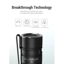 Klarus E1 -Outdoor Gear Pro Klarus E1 5