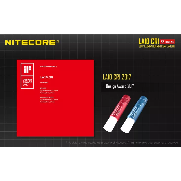 Nitecore LA10 CRI Mini Camping Lantern 2 Nitecore LA10 CRI Mini Camping Lantern - Image 2