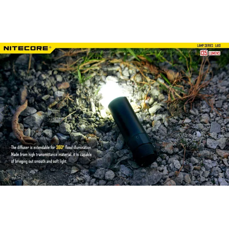 Nitecore LA10 Mini Camping Lantern 6 Nitecore LA10 Mini Camping Lantern - Image 6