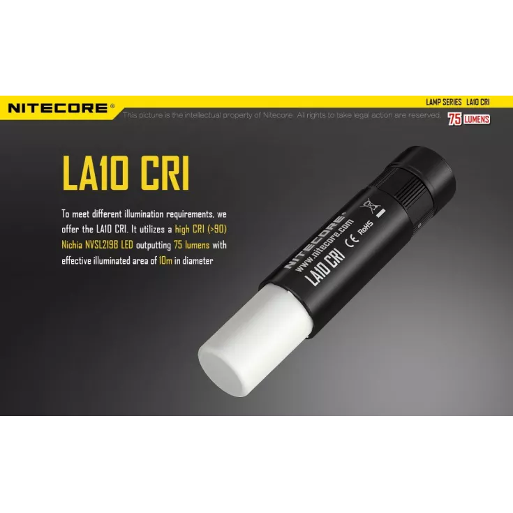 Nitecore LA10 Mini Camping Lantern 10 Nitecore LA10 Mini Camping Lantern - Image 10