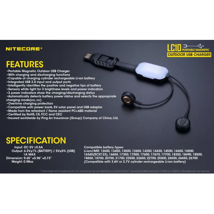 Nitecore LC10 10 Nitecore LC10 - Image 10