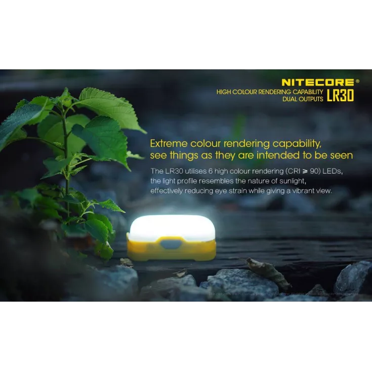 Nitecore LR30 Dual Output Lantern 2 Nitecore LR30 Dual Output Lantern - Image 2