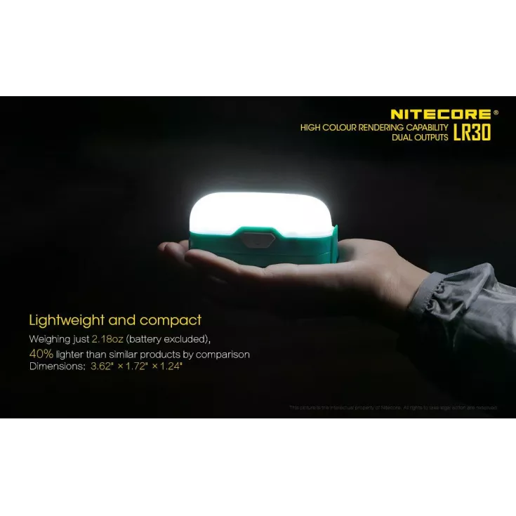 Nitecore LR30 Dual Output Lantern 3 Nitecore LR30 Dual Output Lantern - Image 3