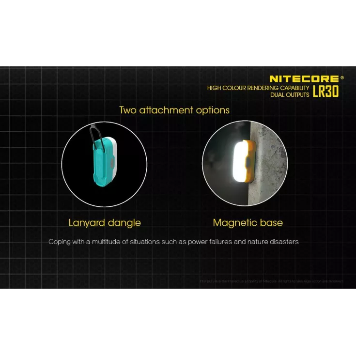 Nitecore LR30 Dual Output Lantern 7 Nitecore LR30 Dual Output Lantern - Image 7