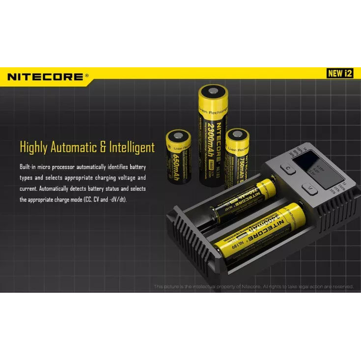 Nitecore New I2 Charger 4 Nitecore New I2 Charger - Image 4