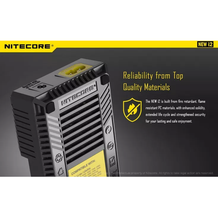 Nitecore New I2 Charger 8 Nitecore New I2 Charger - Image 8