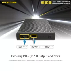 Nitecore NB10000 GEN 2 Power Bank -Outdoor Gear Pro NB10000 GEN2 04