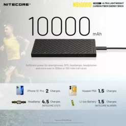 Nitecore NB10000 GEN 2 Power Bank -Outdoor Gear Pro NB10000 GEN2 05