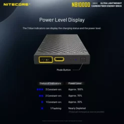 Nitecore NB10000 GEN 2 Power Bank -Outdoor Gear Pro NB10000 GEN2 06