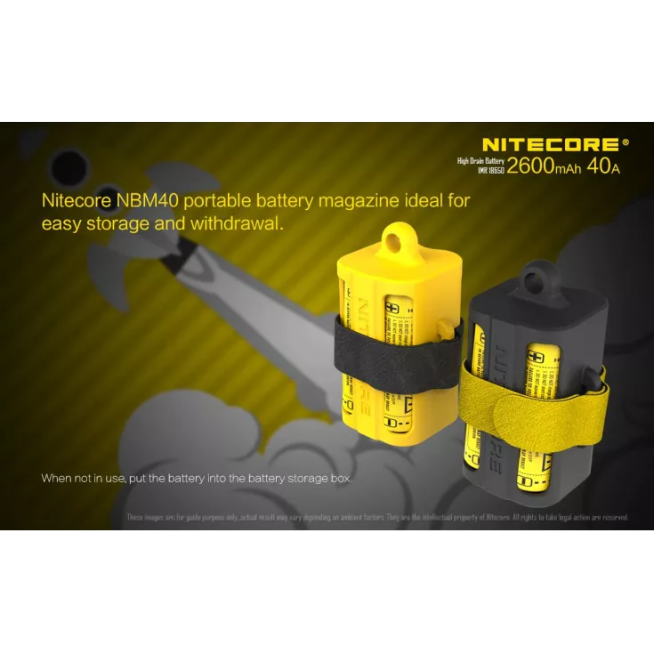 Nitecore Flat Top IMR 18650 Li-Mn Battery 2600mAh 10 Nitecore Flat Top IMR 18650 Li-Mn Battery 2600mAh - Image 10