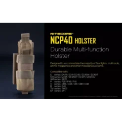 Nitecore NCP40 Holster -Outdoor Gear Pro NCP40 0