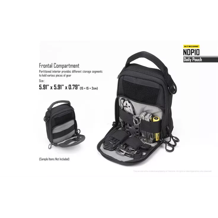 Nitecore NDP10 Daily Pouch 7 Nitecore NDP10 Daily Pouch - Image 7