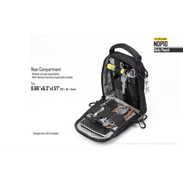 Nitecore NDP10 Daily Pouch 11 Nitecore NDP10 Daily Pouch - Image 11