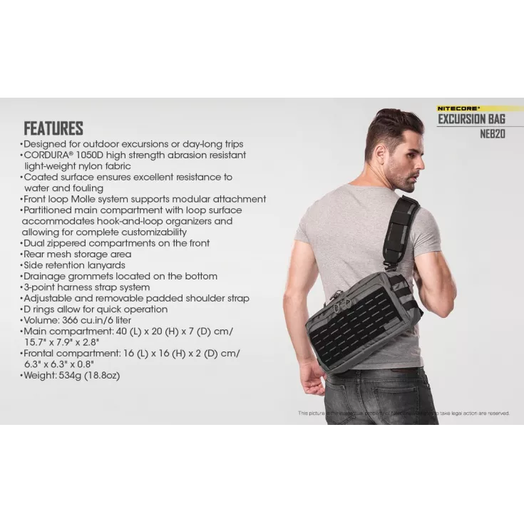 Nitecore NEB20 Bag 12 Nitecore NEB20 Bag - Image 12