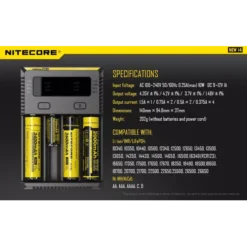 Nitecore New I4 Intellicharger -Outdoor Gear Pro NEW i4 11