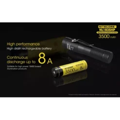 Nitecore 18650 Li-ion High Performance Battery (3500mAh) NL1835HP -Outdoor Gear Pro NL1835HP 1