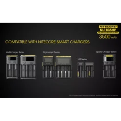 Nitecore 18650 Li-ion High Performance Battery (3500mAh) NL1835HP -Outdoor Gear Pro NL1835HP 8