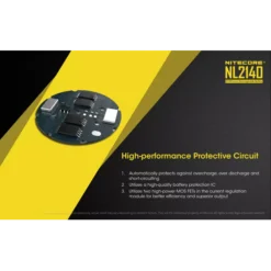 Nitecore 21700 NL2140 Li-ion Battery (4000mAh) -Outdoor Gear Pro NL2140 4